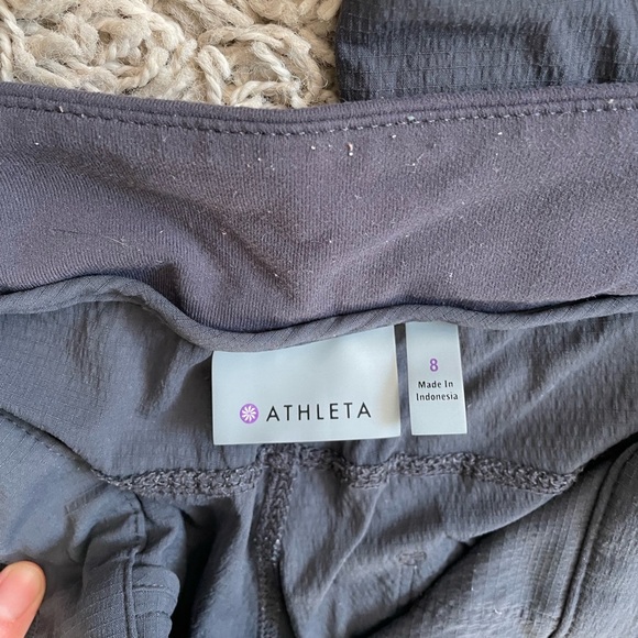 Charcoal Athleta Cropped Pants - Picture 3 of 6